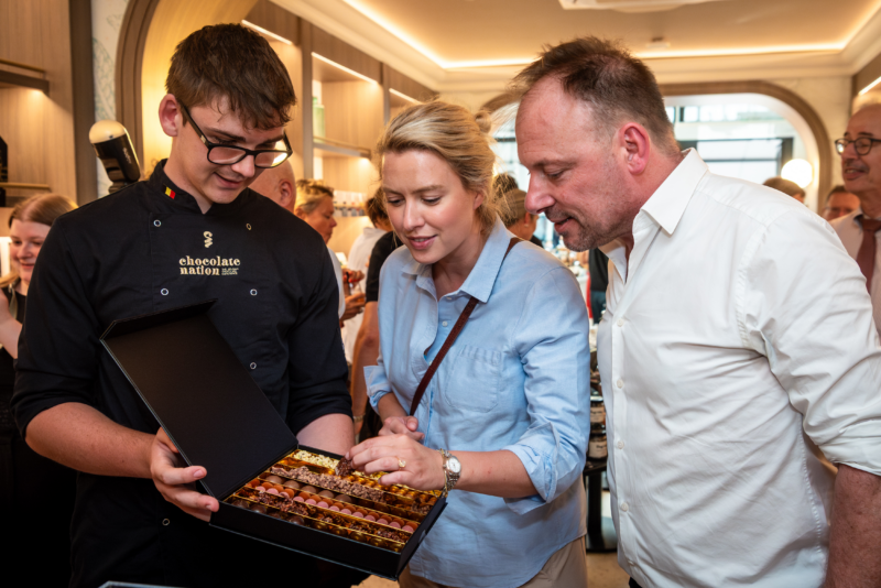 Opening Chocolate Nation Shop Jonathan Ramael 6